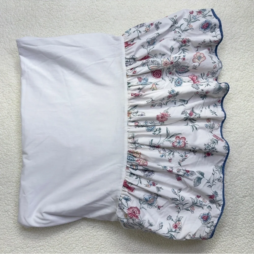 Vintage Laura Ashley Floral Bedskirt